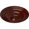 Ekena Millwork Traditional Ceiling Medallion (Fits Canopies up to 4"), 14 3/4"OD x 1 3/4"P, Brushed Mahogany CM14TRBMF - alternate 3